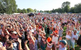 LIVE: UK's biggest celebrity food and music festival takes over city park